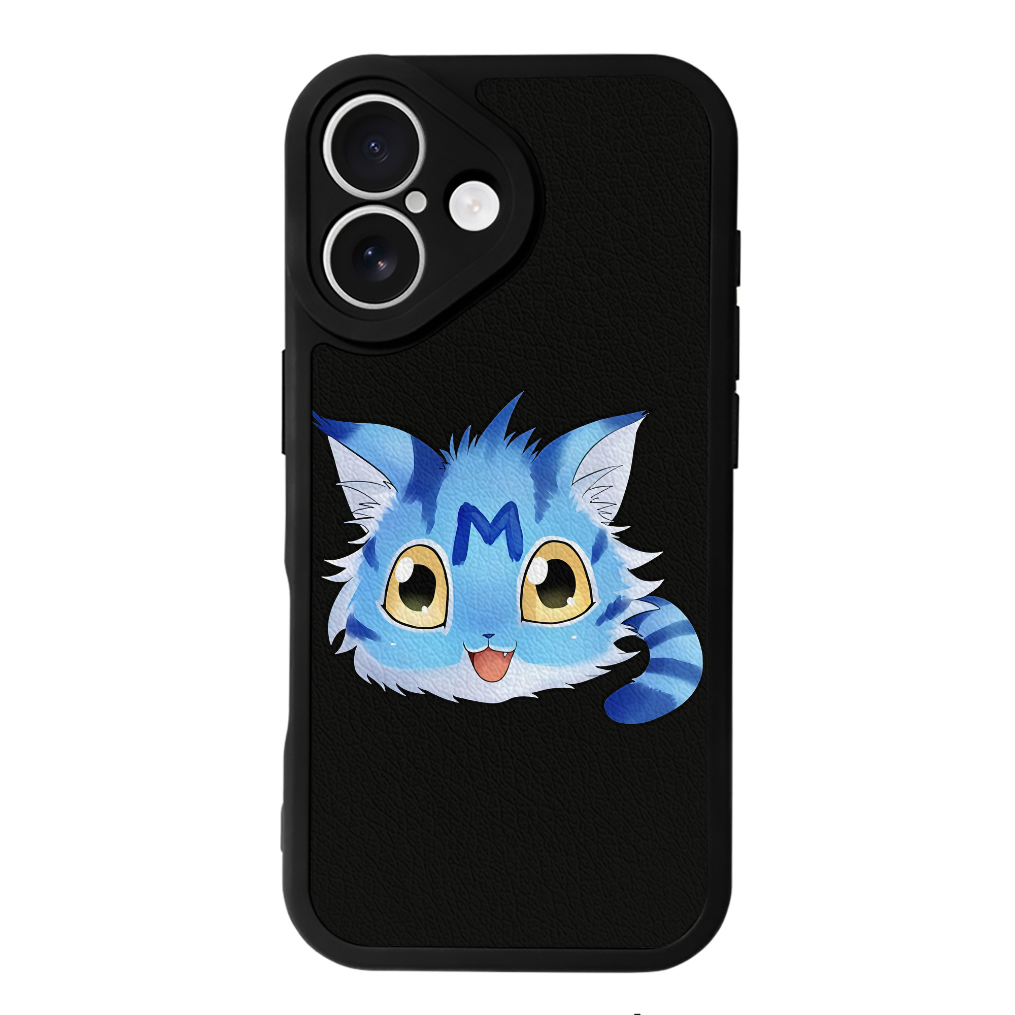 （画像用） Digimon デジタルモンスター/デジモン 【iPhone 16シリーズ対応】シリコンスマホケース（レザー調） 材質：シリコン